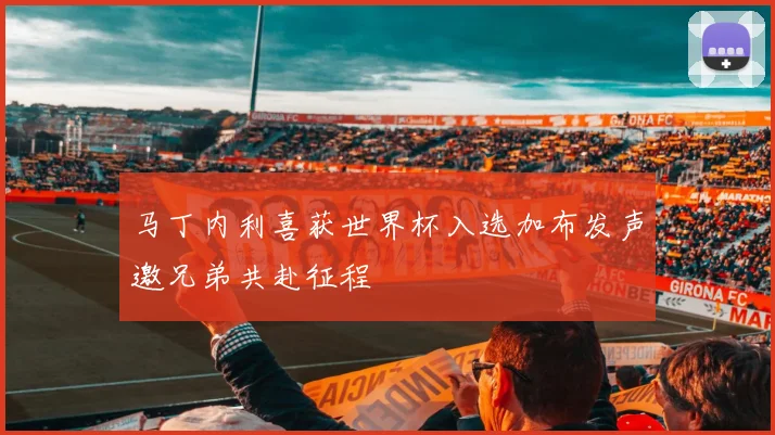 马丁内利喜获世界杯入选加布发声邀兄弟共赴征程